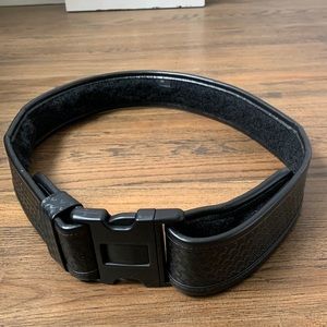 Black duty belt